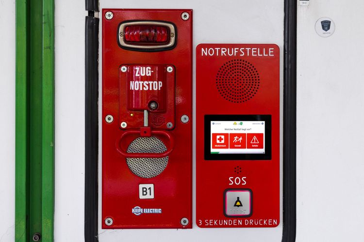 Barrierefreie Notrufstelle